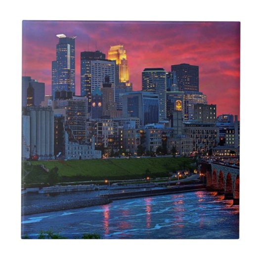 Minneapolis OogSnoep Tegeltje (Voorkant)