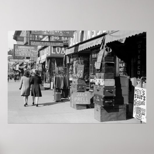 Minneapolis Pawn Shops, 1939 Poster (Voorkant)