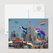 Minneapolis Pride Briefkaart (Voorkant / Achterkant)
