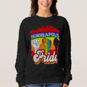 Minneapolis Pride Rainbow Gay Pride Flag Lgbt Trui (Voorkant)