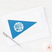Minneapolis Rechthoekige Sticker (Envelop)