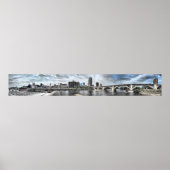 Minneapolis Riverfront Panorama met een breedte va Poster (Voorkant)