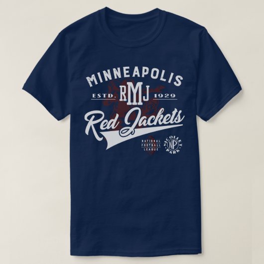Minneapolis rode jassen t-shirt (Design voorkant)