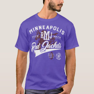 Minneapolis rode jassen t-shirt