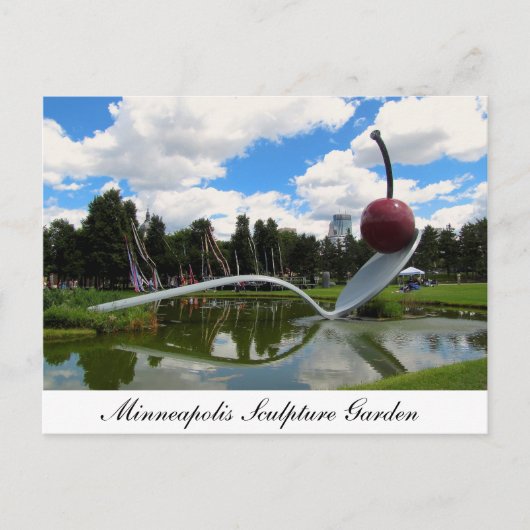 Minneapolis Sculpture Garden Briefkaart (Voorkant)