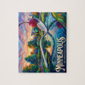 Minneapolis Sculpture Garden Minnesota Legpuzzel (Verticaal)