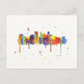 Minneapolis Skyline Briefkaart (Voorkant)