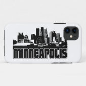 Minneapolis Skyline Case-Mate iPhone Case (Achterkant (horizontaal))