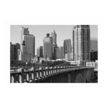 Minneapolis Skyline in daglicht