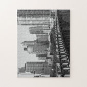 Minneapolis Skyline in Daylight Jigzaag Puzzles Legpuzzel (Verticaal)