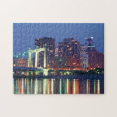 Minneapolis Skyline Jigzaag Puzzles Legpuzzel (Horizontaal)