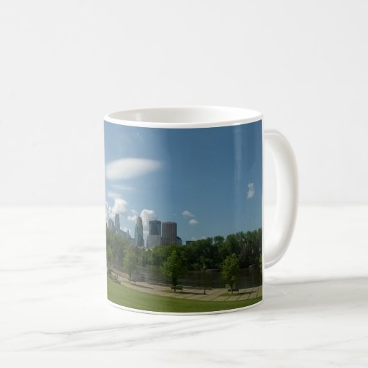 Minneapolis Skyline Koffiemok (Voorkant rechts)