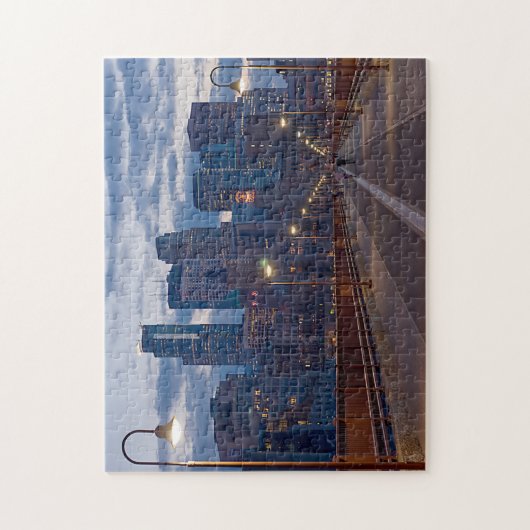 Minneapolis Skyline & Stone Arch Bridge Puzzle 2 Legpuzzel (Verticaal)