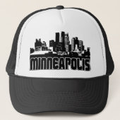 Minneapolis Skyline Trucker Pet (Voorkant)