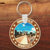 Minneapolis Sleutelhanger (Achterkant)