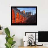 Minneapolis Stone Arch Bridge Poster (Thuiskantoor)