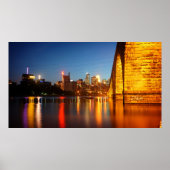 Minneapolis Stone Arch Bridge Poster (Voorkant)