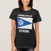 Minneapolis Strong Dames Basic T-Shirt (Voorkant)