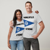 Minneapolis Strong Heren Basic T-Shirt (Unisex)