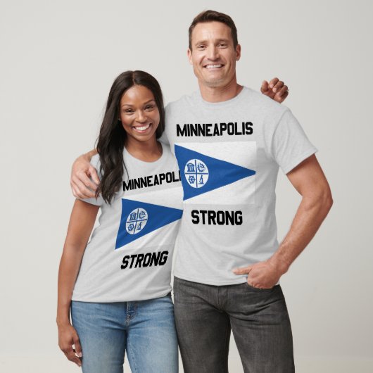 Minneapolis Strong Men’s Basic T-Shirt (Unisex)