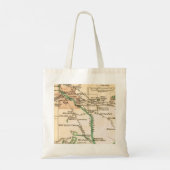 Minneapolis Vintage Map Tote Bag (Achterkant)