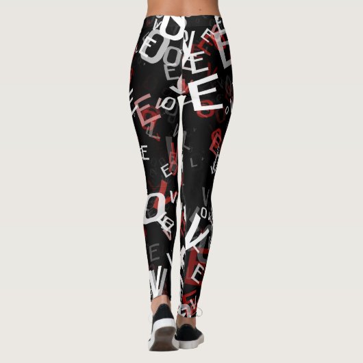 Minnebrieven Leggings (Achterkant)
