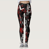 Minnebrieven Leggings (Voorkant)