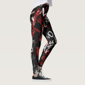 Minnebrieven Leggings (Rechts)