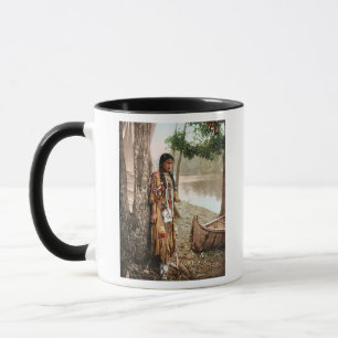 Minnehaha 1897 Antieke Native American Hiawatha Mok