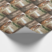 Minnehaha 1897 Native American Hiawatha  Cadeaupapier (Hoek)