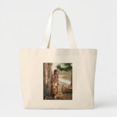 Minnehaha 1897 Native American Hiawatha  Grote Tote Bag (Voorkant)
