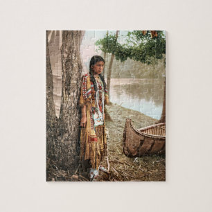 Minnehaha 1897 Native American Hiawatha  Legpuzzel