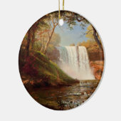 Minnehaha Falls, kunstwerk door Albert Bierstadt, Keramisch Ornament (Links)
