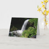 "Minnehaha Herfsten #1" Verjaardag Kaart (Gele Bloem)