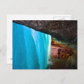 Minnehaha-Herfsten, bevroren in Minneapolis Briefkaart (Voorkant / Achterkant)