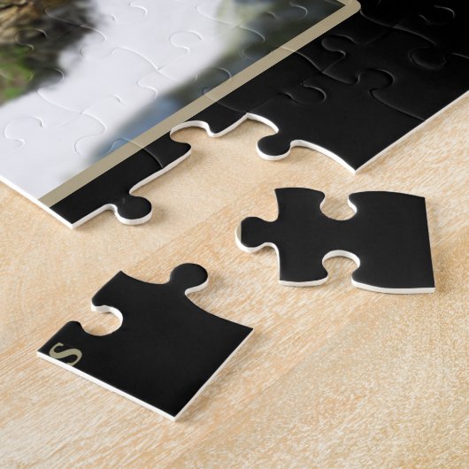 Minnehaha Herfsten Jigzaag Puzzles Legpuzzel (Zijkant)