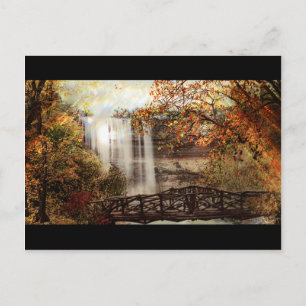 Minnehaha-Herfsten, Minneapolis, Minnesota Circa 1 Briefkaart