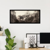 Minnehaha Herfsten MN Foto 1906 Poster (Thuiskantoor)