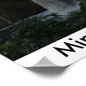 Minnehaha-Herfsten Poster (Hoek)