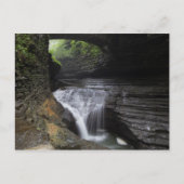 Minnehaha Herfsten, Watkins Glen State Park, New Y Briefkaart (Voorkant)