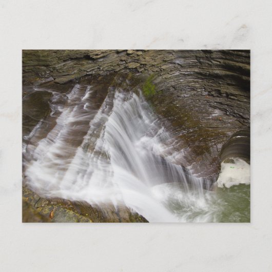 Minnehaha Herfsten, Watkins Glen State Park, New Y Briefkaart (Voorkant)
