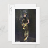 Minnehaha Portrait Briefkaart (Voorkant / Achterkant)