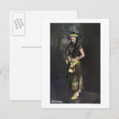 Minnehaha Portrait Briefkaart (Voorkant / Achterkant)