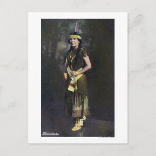 Minnehaha Portrait Briefkaart