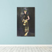 Minnehaha Portrait Canvas Afdruk (Insitu (Houten vloer))