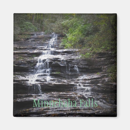 minnehaha waterfall magnet (Voorkant)