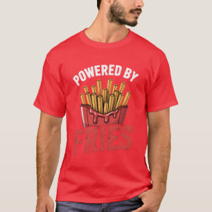 Minneliefhebbers Fast Food Franse Friet vrienden T-shirt