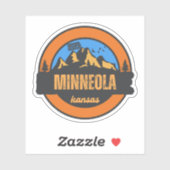 Minneola, Kansas Sticker (Vel)