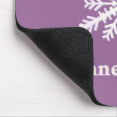 MinneSnowta met Snowflake Muismat (Hoek)