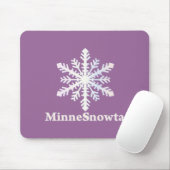 MinneSnowta met Snowflake Muismat (Met muis)